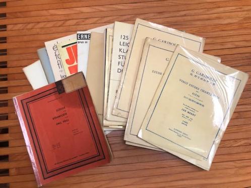 studieboeken voor dwarsfluit, Muziek en Instrumenten, Bladmuziek, Gebruikt, Les of Cursus, Dwarsfluit of Piccolo, Ophalen of Verzenden
