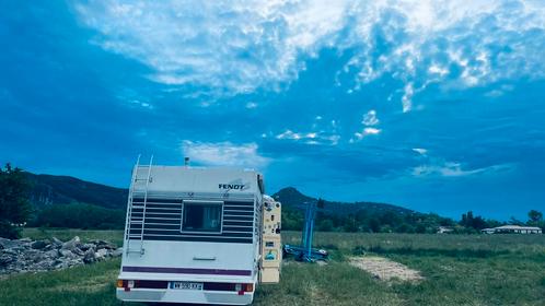 Camping car fiat ducato 1.9 celulle fendt 1995, Caravans en Kamperen, Mobilhomes, Particulier, Fiat, Diesel, Ophalen