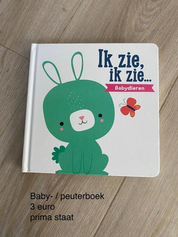 Baby-/peuterboek: Ik zie, ik zie.. babydieren in prima staat beschikbaar voor biedingen