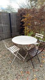 Tuinset Fermob, Tuin en Terras, Ophalen, 4 zitplaatsen, Gebruikt, Aluminium