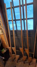 Houten stelten 2 paar, Ophalen