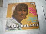 45 T  - SINGLE  - Andy Roland ‎– Hey Girl Come On, Pop, Ophalen of Verzenden, 7 inch, Single