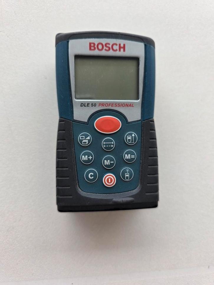Telemetre BOSCH DLE 50, Doe-het-zelf en Bouw, Meetapparatuur, Zo goed als nieuw, Ophalen