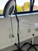 Stoel+stoommachine+licht, Ophalen, Zo goed als nieuw, Zwart