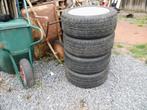 4 roues alu 5 x 114.3 x 17 avec bons pneus, Véhicule de tourisme, Pneus été, Enlèvement, Utilisé