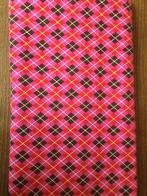 Retro stof, Hobby en Vrije tijd, Stoffen en Lappen, Nieuw, Ophalen of Verzenden, 30 tot 120 cm, Roze