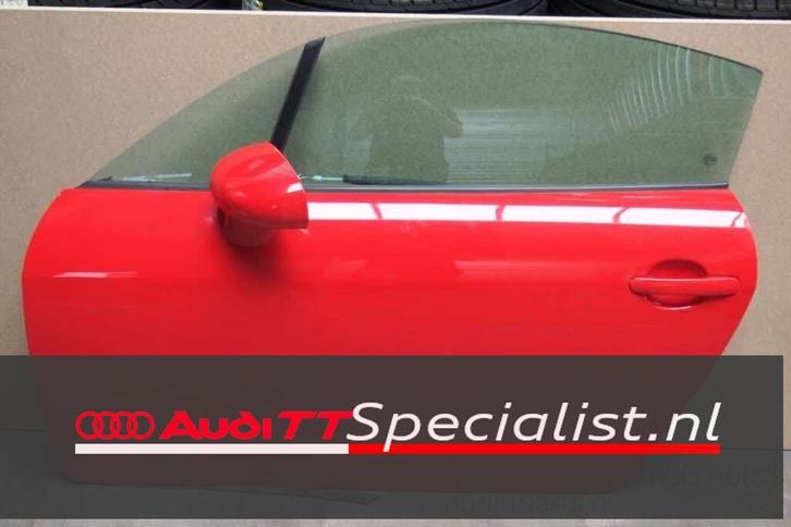 Linker voor portier rood Audi TT Coupe, Auto-onderdelen, Carrosserie, Deur, Audi, Gebruikt, Ophalen