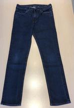 Donker blauwe jeans maat 164, Jongen, Ophalen of Verzenden, Broek, Zo goed als nieuw