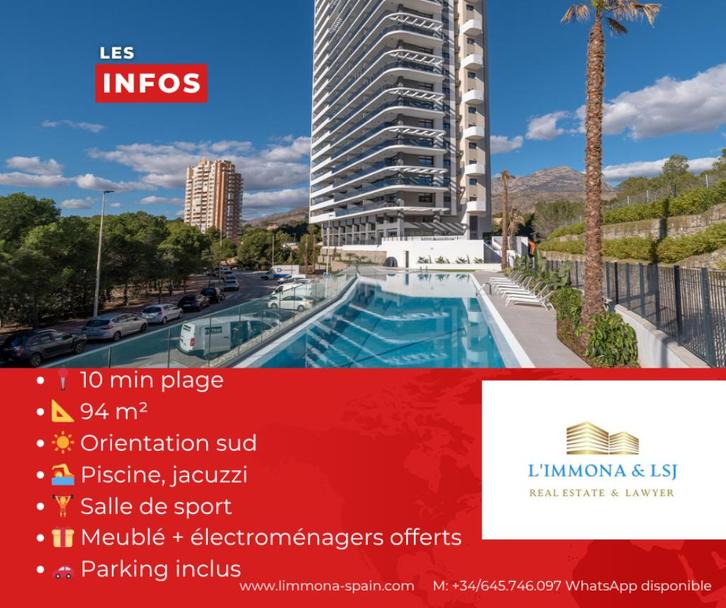 CADEAU-PROMO! BEPERKT AANBOD. Exclusieve residentie in Benid, Immo, Buitenland, Spanje, Appartement