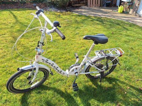 Vouwfiets met 2 splinternieuwe banden, Fietsen en Brommers, Fietsen | Vouwfietsen, Zo goed als nieuw, Dames, Overige merken, 18 tot 20 inch