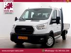 Ford Transit 350 2.0 TDCI 130pk L3H1 D.C. Trend Open Laadbak, Auto's, Wit, Bedrijf, Ford, Onderhoudsboekje