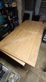 Eiken schuifdeur, Doe-het-zelf en Bouw, Ophalen, Gebruikt, 80 tot 100 cm, Binnendeur