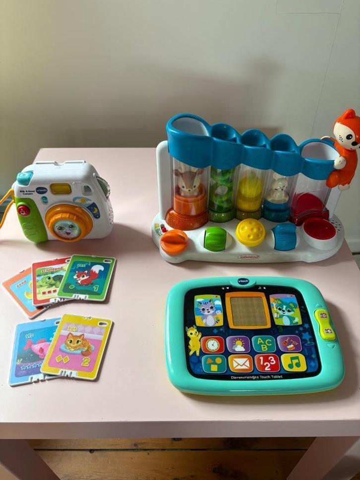 Peuterspeelgoed, Kinderen en Baby's, Speelgoed | Babyspeelgoed, Zo goed als nieuw, Met licht, Met geluid, Ophalen