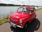 Seat 600 D Cabriolet 1966, Auto's, Voorwielaandrijving, 4 zetels, 750 cc, Cabriolet