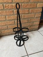 PORTE BOUTEILLES EN FER FORGÉ, Ophalen, Zo goed als nieuw