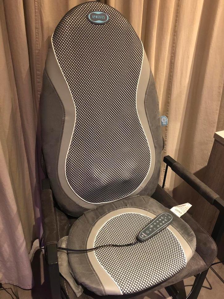 Homedics Massagestoel SGM-460G, Sport en Fitness, Massageproducten, Zo goed als nieuw, Massagestoel of Kussen, Ophalen