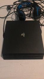 Ps4 slim zwart, 500 GB, Comme neuf, Enlèvement, Avec jeux