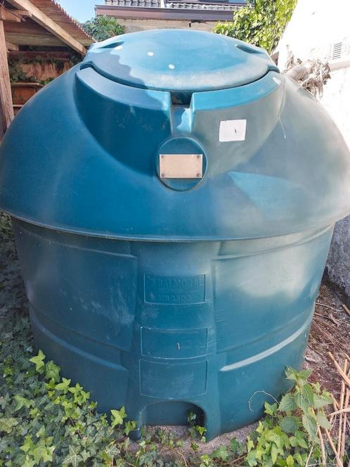 Mazouttank 2500L - gekeurd - dubbelwandig - stookolie, Doe-het-zelf en Bouw, Verwarming en Radiatoren, Zo goed als nieuw, Ophalen