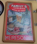 meiresonne reclame bord karton Falily's tafelbier, Verzamelen, Merken en Reclamevoorwerpen, Ophalen of Verzenden