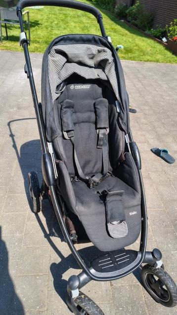 Buggy kinderwagen kleuter zit/baby zit maxi cosy, Enlèvement, Utilisé, Maxi-Cosi, Protection de pluie