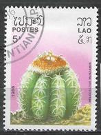 Laos 1986 - Yvert 711 - Cactussen - Melocactus (ST), Verzenden, Gestempeld