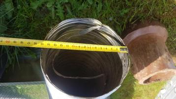 RVS schoorsteenmantel diam. 15cm beschikbaar voor biedingen