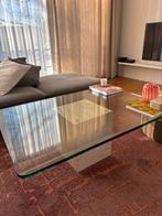 Prachtige salontafel travertijn, Huis en Inrichting, Tafels | Salontafels, Ophalen, Gebruikt