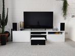 Modern TV-meubel BESTA (Ikea), Ophalen, 150 tot 200 cm, Zo goed als nieuw, Minder dan 100 cm