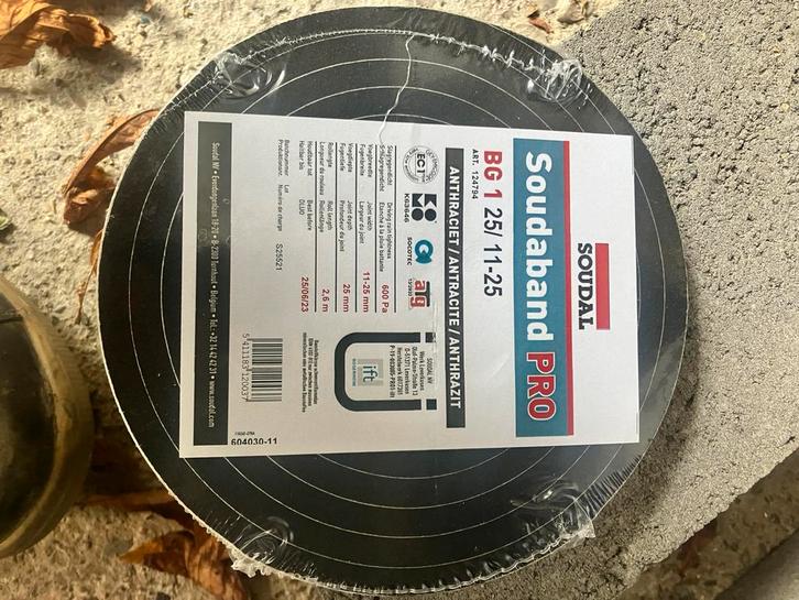 Soudaband PRO BG1 – Bande d’étanchéité pré-comprimée, Bricolage & Construction, Bricolage & Rénovation Autre, Neuf, Enlèvement ou Envoi