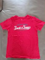 Rode T - shirt Jack & Jones 140, Enfants & Bébés, Comme neuf, Chemise ou À manches longues, Jack & Jones, Garçon