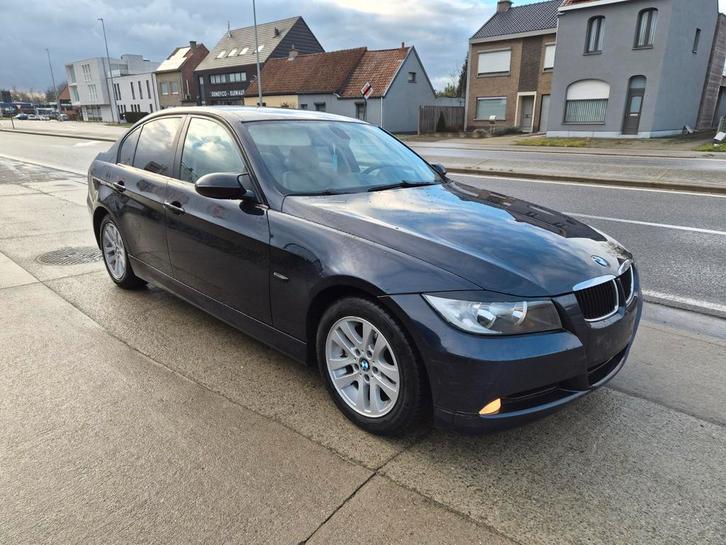 *** VERKOCHT/ SOLD ***, Auto's, BMW, Bedrijf, Te koop, 3 Reeks, Diesel, Euro 4, Berline, Handgeschakeld, Zwart, Onderhoudsboekje