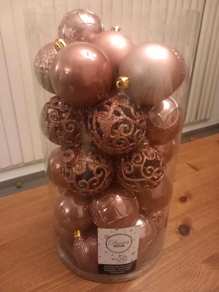Lot roze kerstversiering, Diversen, Kerst, Ophalen