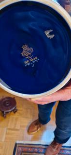 Mooie blauwe vaas met onderstel, Ophalen