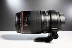 MACRO canon EF 100 f2.8 L  is usm +collier pied, Ophalen, Zo goed als nieuw, Macrolens