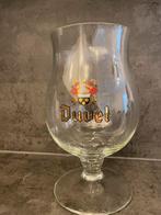 Duvel glas 3 liter open D, witte ridder, Verzamelen, Biermerken, Ophalen, Gebruikt, Duvel
