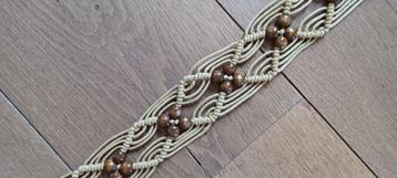 Nieuwe riem in macramé beschikbaar voor biedingen