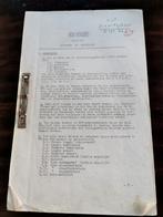 Document de neutralisation des bombes de la Seconde Guerre m, Collections, Enlèvement ou Envoi
