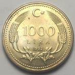 Türkiye 1000 Lira 1990, Los biljet, Ophalen of Verzenden, Overige landen