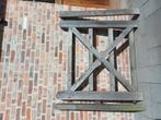 Eiken tuinpoortje, Tuin en Terras, Ophalen, Gebruikt, Hout, Draaipoort