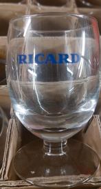 2 Ricard-glazen met blauwe letters, Verzamelen, Ophalen of Verzenden, Zo goed als nieuw