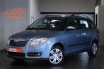 Skoda Fabia 1.4 TDi Trekhaak ParkS Airco (bj 2010), Auto's, Stof, Gebruikt, Blauw, 127 g/km