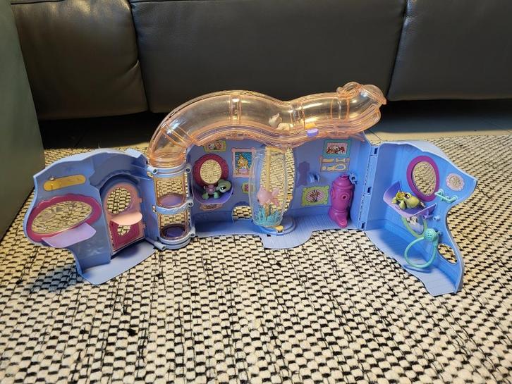 Littlest Pet Shop Speelhuis met tunnel, Verzamelen, Poppetjes en Figuurtjes, Gebruikt, Ophalen