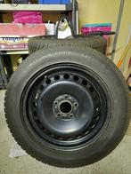 4 roues hiver sur jantes en tôle - Ford Focus 4, Auto-onderdelen, Banden en Velgen, Ophalen, Gebruikt, 16 inch, Banden en Velgen