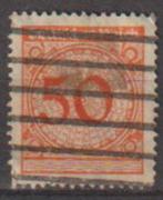 Duitse Rijk 1923 nr 342, Postzegels en Munten, Verzenden, Duitse Keizerrijk, Gestempeld