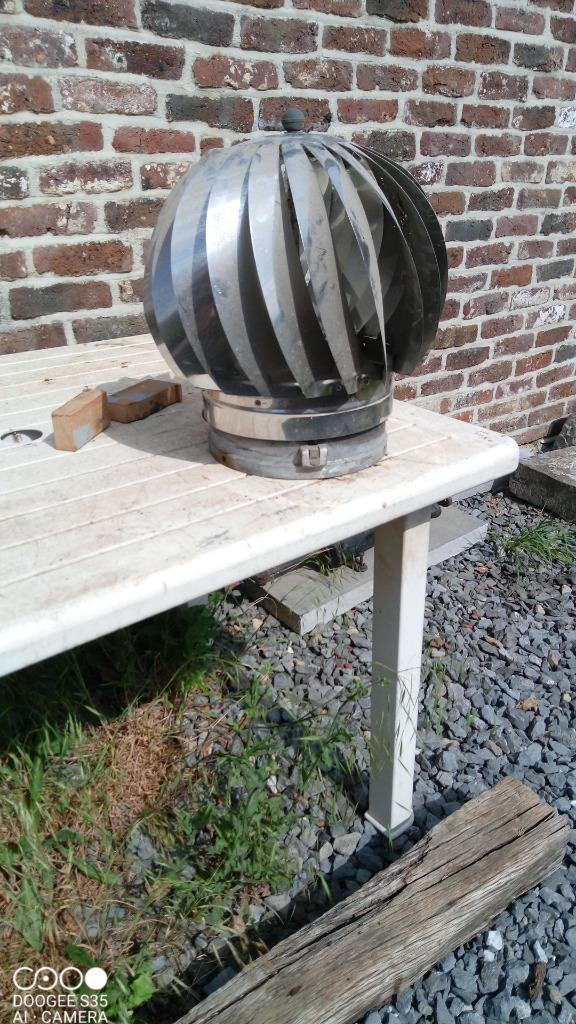 EXTRACTEUR EOLIEN, Bricolage & Construction, Ventilation & Extraction, Comme neuf, Extracteur, Enlèvement