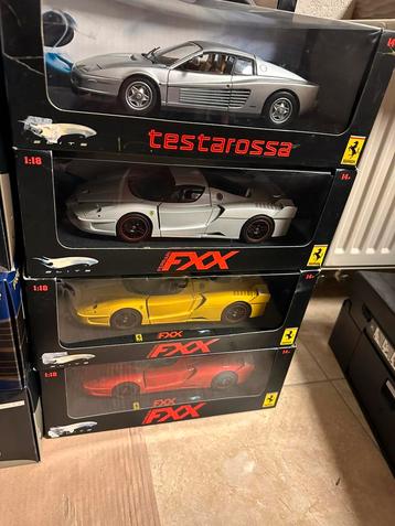 4 x Ferrari Hotwheels Elite beschikbaar voor biedingen