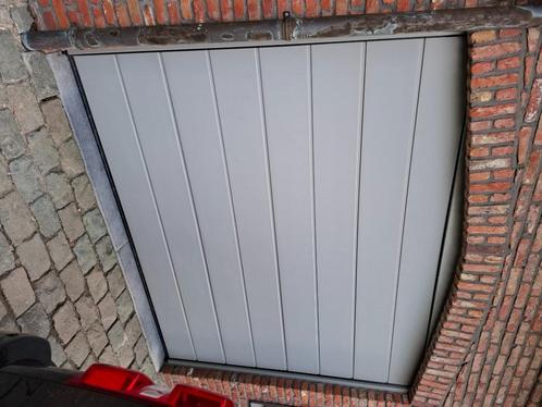 Sectionaal poort, Doe-het-zelf en Bouw, Deuren en Vliegenramen, Gebruikt, Garagedeur, 200 tot 215 cm, 120 cm of meer, Kunststof