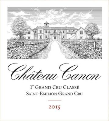 1 x CANON, Saint-Emilion, 2015 - Critische Score 100/100 !! beschikbaar voor biedingen