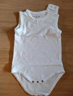 Witte body - zonder mouwen - maat 62-68, Kinderen en Baby's, Babykleding | Maat 62, Jongetje of Meisje, Ophalen of Verzenden, Zo goed als nieuw