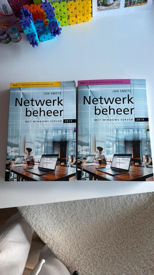 Jan Smets - deel 1 en 2 Inrichting en beheer op een LAN, Boeken, Schoolboeken, Gelezen, Nederlands, Ophalen